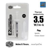 ราคา Coolermaster Thermal compound IC Essential E2 ซิลิโคนนำความร้อน thermal paste CPU GPU สู่ฮีทซิ้งค์ ใช้ได้ทั้ง air cooler และ หม้อน้ำ ของแท้ ศูนย์ไทย thermal grease thermal paste (1777137)