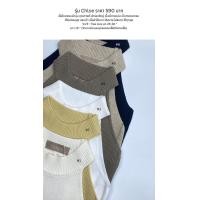 ราคา Taupe brand Chloe Top เสื้อกล้าม Knit ร่องใหญ่ ทรงสวย ดีไซน์คอสูง แขนเว้า เนื้อผ้าไม่หนา ใส่สบาย แมทช์ได้กับทุกชุด ทั้งวันทำงานหรือวันสบายสบาย (21404173250)