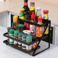 ราคา ชั้นวางเครื่องปรุงรส ชั้นวางเครื่องปรุงรสหลายชั้น ชั้นวางขวดซอสช่วยประหยัดพื้นที่ในห้องครัว (21417042910)