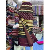 ราคา ถูกที่สุด ผ้าซิ่นทำจากผ้าฝ้าย ทอลาย อัดกาว งานป้าย ผ้าถุงสำเร็จรูป ผ้าถุงลายไทย ฟรีไซส์มีตะขอแถมให้ไปติดเอง ใส่ง่าย มีหลายสีให้เลือก (18735857592)