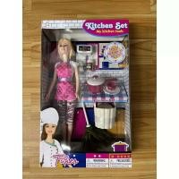 ราคา ตุ๊กตา ของเล่นเด็กผู้หญฺง ตุ๊กตาชุดพยาบาลสัตวแพทย์ ตุ๊กตาหน้าสวย LX600 59 คล่ะแบบ (19407240133)