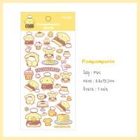 ราคา สติกเกอร์ Sanrio น่ารัก สติกเกอร์ตกแต่ง PVC ซานริโอ้ 1 แผ่น (20979155469)