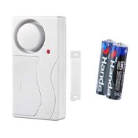 ราคา ของแท้พร้อมส่ง ระบบ สัญญาณกันขโมย สัญญาณติดประตู ไร้สาย Door Windows alarm และโหมด กริ่งประตู ไร้สาย 2 in 1 ร้องเตือนระดับเสียง 130 dB ติดประตูหน้าต่างบ้าน (20720756460)