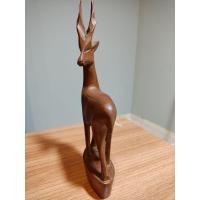 ราคา แกะสลักไม้สักรูปกวาง Antelope ของสะสม หายาก styl vintage จาก UK สัดส่วน เสมือนจริง แกะจากไม้ท่อนเดียว มีเพียงชิ้นเดียว หมดแล้วหมดเลย ของประดับห้อง โต๊ะทำงานหรือของขวัญของฝาก ที่มีคุ่ณค่า (20854461830)