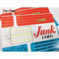 ราคา ป้ายราคา สติ๊กเกอร์ ป้ายจั๊งค์ Junk Label A1 A17 ยกแพค 15 แผ่น (8278828259)