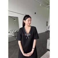 ราคา CHAWY Black lady minidress C4365 มินิเดรสสั้นสีดำ มินิเดรสสั้นทำงาน (21414781560)