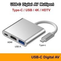 ราคา USB C Digital AV Multiport Adapter USB Apple Type c USB C Type TV HDMI Macbook Ipad pro Ipadpro (4127058360)