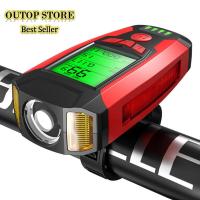 ราคา OUTOPไฟท้ายจักรยานด้านหน้าไฟท้ายแบบชาร์จไฟได้ไฟหน้าจักรยานLED USBไฟท้ายไฟท้ายรถจักรยานชุดจักรยานอเนกประสงค์นาฬิกาจับเวลาพร้อมไฟแตร (4335870477)