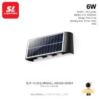 ราคา SL LIGHTING SOLARWALL โคมไฟติดผนังภายนอกโซล่าเซลล์ มีให้เลือกตั้งแต่ 4 10 วัตต์ แสง 3000K รุ่น SOLARWALL WASH (20411919687)