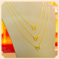 ราคา จุดประเทศไทย 100 แท้ 18k สร้อยคอทองผู้หญิงแมวตาลูกปัดจี้เครื่องประดับหรูหราสําหรับของขวัญวันเกิดของแฟน รับประกันสินค้า สร้อยคอ 1 สลึง สินค้าขายดี สร้อยคอจี้สวยๆ กำไรมงคลนำโชค ของขวัญปีใหม่ (2142245310