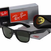 ราคา raybanแว่นตากันแดดrayแบรนด์หรูย้อนยุคสำหรับทั้งหญิงและชายแว่นกันแดดแบรนด์ดีไซเนอร์ban sunglasses men wayfarer 2140 RAYBAND แว่นตากันแดดแฟชั่น (21265899853)