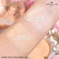ราคา Gina Glam Invisible Matte Loose Powder G59 แป้งฝุ่นคุมมัน ไม่หนักหน้า (21393722152)
