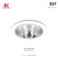 ราคา SL LIGHTING Recessed Downlight โคมไฟดาวน์ไลท์ฝังฝ้า ขั้ว E27 รุ่น SW 625 SW G 625 (18560379223)