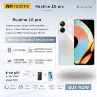 ราคา Global rom Realme 10 Pro 10 Pro 5G 8 256 GB วอลคอมม์คู่ SM6375 Snapdragon 695 5G 6 Nm 5000 MAh 6 72นิ้ว (17661192885)