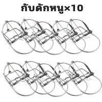 ราคา มือปราบหนู กับดักลาว ขนาด 6 นิ้ว 10 ชิ้น ขนาดใหญ่ Mousetrap พังพอนกับดักหนูกับดักหนูกับดักหนูกรงกระรอกเครื่องไล่ตัวตุ่น (21339568089)