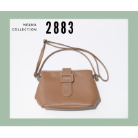 ราคา กระเป๋าเเฟชั่นผู้หญิงสะพายข้างทรงนิ่ม No 2883 NE NA Collection Bag (20241737048)