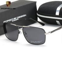 ราคา ใหม่ Porsche แว่นตากันแดด เลนส์โพลาไรซ์ สีดํา หรูหรา สไตล์เรโทร สําหรับผู้ชาย ผู้หญิง UV400 i (19372797771)