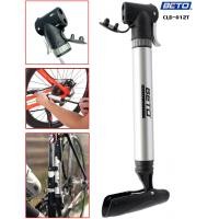 ราคา Beto สูบขนาดเล็กพกพาสะดวก ที่สูบลมล้อจักรยานแบบอลูมิเนียม ที่สูบจักรยาน Swivel dual head รุ่น CLD 012T (3737358718)