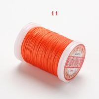 ราคา Jhj0 120เมตร ม้วน DIY หัตถกรรมสำหรับเครื่องประดับสานถักแว็กซ์ด้ายรอบโพลีเอสเตอร์สายเชือก0 5มิลลิเมตรหนังที่แข็งแกร่งจักรเย็บผ้า (16568734344)