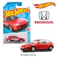 ราคา โมเดลรถเหล็ก Hot Wheels รุ่น 92 HONDA CIVIC EG ลิขสิทธิ์แท้100 EP4E5 (21383342565)