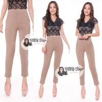 ราคา โรเซฟตะขอ8ส่วน กางเกงตะขอผ้าโรเซฟ 8ส่วน เอวสูง ขาเดฟ ไซต์S25 3Xl (11914735674)