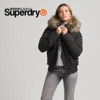 ราคา เสื้อกันหนาว Superdry Everest Hooded Bomber Jacket Black ของใหม่ ของแท้ พร้อมส่งจากไทย (21170046925)