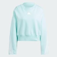 ราคา adidas ไลฟ์สไตล์ เสื้อวอร์ม Future Icons 3 Stripes ผู้หญิง สีเทอร์คอยส์ IL3058 (19422481967)