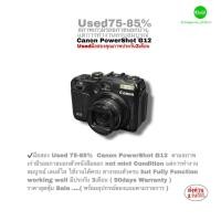 ราคา Canon Powershot G12 camera 10MP HD 5X lens f2 8 Macro 1cm กล้องดิจิตอลคอมแพคโปร RAW JPEG ไม่ธรรมดา มือสองคุณภาพประกันสูง3เดือน (21411013901)