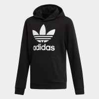 ราคา adidas ไลฟ์สไตล์ เสื้อฮู้ด Trefoil เด็ก สีดำ DV2870 (21069069650)
