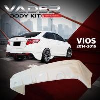 ราคา ชุดแต่งรถยนต์สเกิร์ตรอบคัน หน้า หลัง ข้าง Vios 2014 2016 ทรง Drive งานดิบ ABS เข้ารูปติดตั้งง่ายพร้อมตะแกรงช่องลมหนา (17334160454)