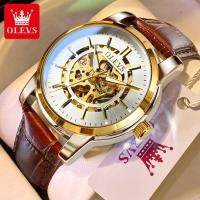 ราคา OLEVS นาฬิกาผู้ชายอัตโนมัติสุดหรูของแท้2022ใหม่นำเข้าการเคลื่อนไหวทางกลกันน้ำสีทองมัลติฟังก์ชั่นหน้าปัดเรืองแสงสายสแตนเลส สายหนัง (16922870939)
