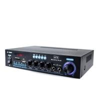 ราคา 2000W 800W HiFi เครื่องเสียงรถยนต์เครื่องขยายเสียงOriginal 2ช่องเครื่องขยายเสียงบลูทูธบ้านรถสเตอริโอวิทยุ FM AUX SD USB 2Mic 660BT 220V DC12V 100 ทำให้มั่นใจ (21384545880)