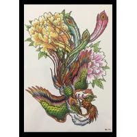 ราคา แทททูนกอินทรี แทททูนกเหยี่ยว แทททูแฟชั่นลายนก Tattoo Sticker สติ๊กเกอร์รอยสักปลอมชั่วคราว กันน้ำได้ ลดราคาพิเศษ สั่งหลายชิ้นมีของแถม (15994073639)