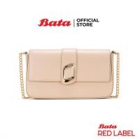 ราคา Bata บาจา Red Label กระเป๋าถือ ใบยาว พร้อมสายสะพายข้าง ดีไซน์หรู ออกงาน สำหรับผู้หญิง รุ่น AMBROSIA สีเบจ 9078953 สีดำ 9076953 (21406962173)