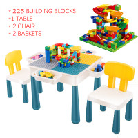 ราคา Annybaby ของเล่นตัวต่อ ชุดโต๊ะตัวต่อ โต๊ะตัวต่อ โต๊ะเลโก้ โต๊ะต่อเลโก้ Building Table Block ขนาดใหญ่ ตัวต่อ (19384055010)