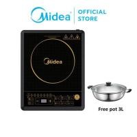ราคา Midea ไมเดียเตาแม่เหล็กไฟฟ้า รุ่น CI HK2002 กำลังไฟ 2000w แถมหม้อสแตนเลสพร้อมฝาแก้วอย่างดี ความจุ 3 ลิตร รับประกันศูนย์ 3 ปี (21358291373)