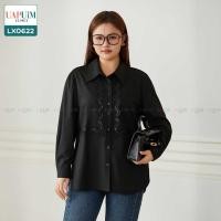 ราคา LX0622 เสื้อแขนยาว สาวอวบ เสื้อเชิ้ตแขนยาว กระดุมด้านหน้าใช้งานได้จริง ใส่สบาย ระบายอากาศได้ดี เสื้อผ้าพลัสไซส์ เสื้อผ้าสาวอวบ คุณภาพพรีเมี่ยม เสื้อ แขน ยาว คน อ้วน เสื้อ เชิ้ต แขน ยาว ผู้หญิง อวบ (21