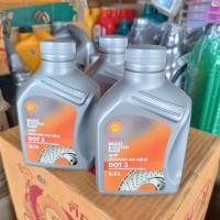 ราคา น้ำมันเบรคและคลัทช์ เชลล์ DOT3 0 5ลิตร 1ลิตร (21313875149)