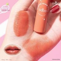 ราคา ODBO GLOSSY GLOW TINT LIP OD5014 โอดีบีโอ กลอสซี่ โกลว์ ทินท์ ลิปจุ่ม x 1 ชิ้น abcmall (21401783188)
