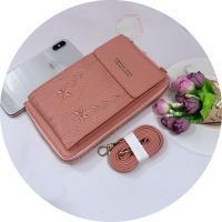 ราคา JLF029 กระเป๋า forever young ทรงโทรศัพท์ พร้อมสายสะพายยาว สะพายทรงตั้ง มีช่องใส่บัตร มีฝาหน้า ใส่ 6 5นิ้วได้ค่ะ (12267789310)