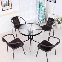 ราคา SUM ชุดโต๊ะเก้าอี้หวาย เก้าอี้ะสนาม โต๊ะหวาย ชุดโต๊ะสนาม เก้าอี้หวายเทียม เฟอร์นิเจอร์สวนหรูหรา (15980526881)