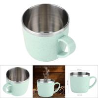 ราคา ขวดแก้วแบบมีหลอดข้าวสาลีสแตนเลสแก้วใส่กาแฟน้ำผลไม้นม (21380037038)