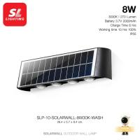 ราคา SL LIGHTING SOLARWALL โคมไฟติดผนังภายนอกโซล่าเซลล์ มีให้เลือกตั้งแต่ 4 10 วัตต์ แสง 3000K รุ่น SOLARWALL WASH (20411919688)