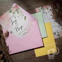 ราคา ซองการ์ดแต่งงาน ยุโรป ขนาด 5x7 นิ้ว ปอนด์ 120g แพคละ 50 ซอง Envelope (10199319189)