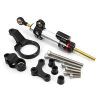 ราคา อุปกรณ์เสริมรถจักรยานยนต์สำหรับ HONDA CBR650R 2019 2020 CBR 650R CBR 650 R ชุดอุปกรณ์ติดตั้งกันสะบัดของพวงมาลัยแบบปรับได้ (11094373975)