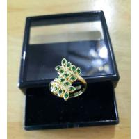 ราคา แหวนทองเหลือง แหวนทองเหลืองใบมะกอก แหวนพลอยนพเก้าใบมะกอก BR 26 (18550712087)