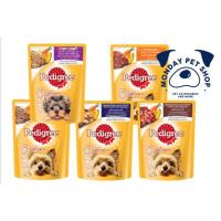 ราคา Pedigree เพดดิกรี อาหารเปียกสุนัข ชนิดซอง 80 กรัม (20488388457)