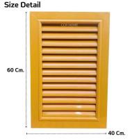 ราคา จั่วระบายอากาศ ABS สีขาว จั่วช่องลมระบายอากาศ บานเดี่ยว จั่วระบายอากาศสีขาว (18571273152)