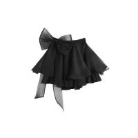 ราคา ELF TRIBE ชุดเสื้อท่อนบนแต่งโบว์กระโปรงตาข่าย เอวลอยเสื้อกล้ามเอวสูงกระโปรงพองๆเอไลน์ชุดยกทรงแฟชั่นสุดชิค (17773542302)