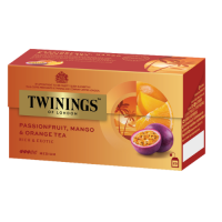 ราคา ทไวนิงส์ Twinings Flavoured Black Tea ชนิดซอง 2 กรัม แพ็ค 25 ซอง Lemon Peach Vanilla Wild Berry 4 red fruitsMango (16230910099)
